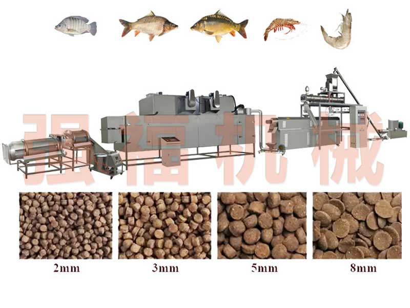 水產魚飼料膨化設備