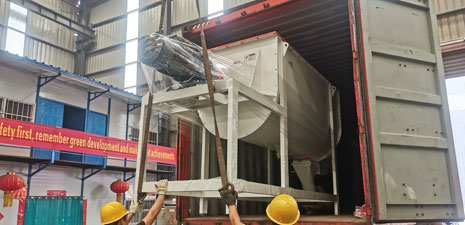 SZLH320飼料生產線設備已發往烏茲比克斯坦